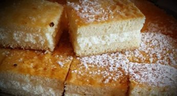Bögrés túrós pite, finom tésztával
