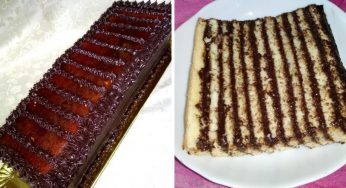 Dobos torta, finom csokoládékrémmel