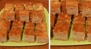 6 éves kisfiam első almás fahéjas bögrés sütije. Isteni finom lett