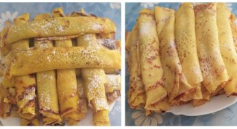 Ma csak pár db kelt palacsinta a maradék étel mellé 😘🍴