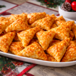 Egyszerű sajtos, túrós háromszög recept