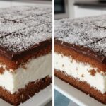 Kókuszkrémes szelet, nálunk első kóstolásra kedvenc lett