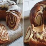 Márványos kelt kuglóf recept, finom házias kedvenc